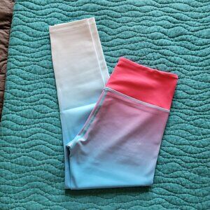 Zyia Active Ombre Firecracker Hi Rise Light n Tight